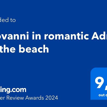 リド・ディ・ポンポーザGiovanni In Romantic Adria On The Beachアパートメント エクステリア 写真